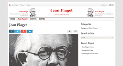 Desktop Screenshot of jeanpiaget.org